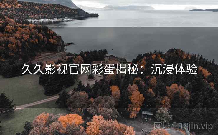 久久影视官网彩蛋揭秘：沉浸体验