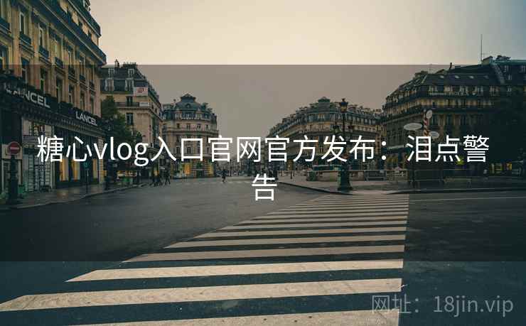 糖心vlog入口官网官方发布：泪点警告